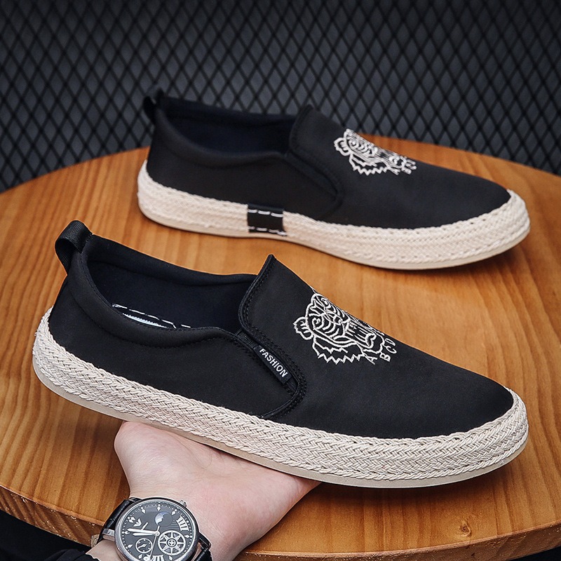 black Breathable shoes for man - Men'S Shoes Loafers Casual のレビューと価格