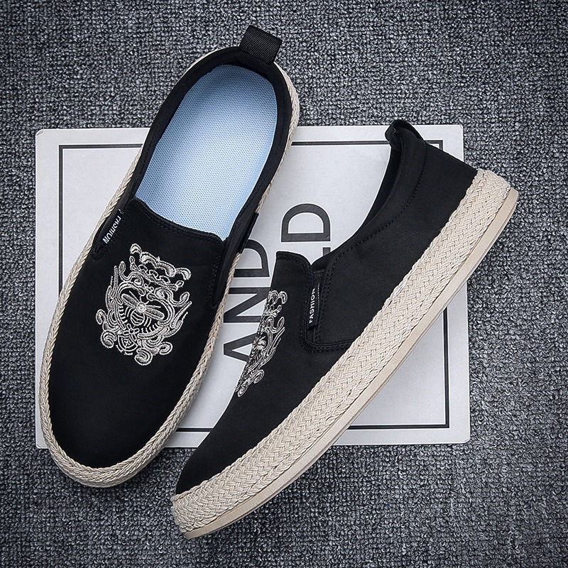 black Breathable shoes for man - Men'S Shoes Loafers Casual のレビューと価格