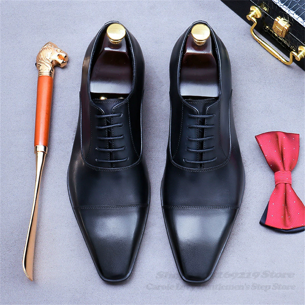 Men Oxford Leather Shoes New B - Men'S Shoes For Suits のレビューと価格