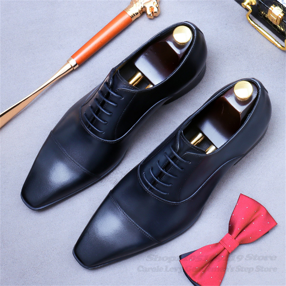 Men Oxford Leather Shoes New B - Men'S Shoes For Suits のレビューと価格