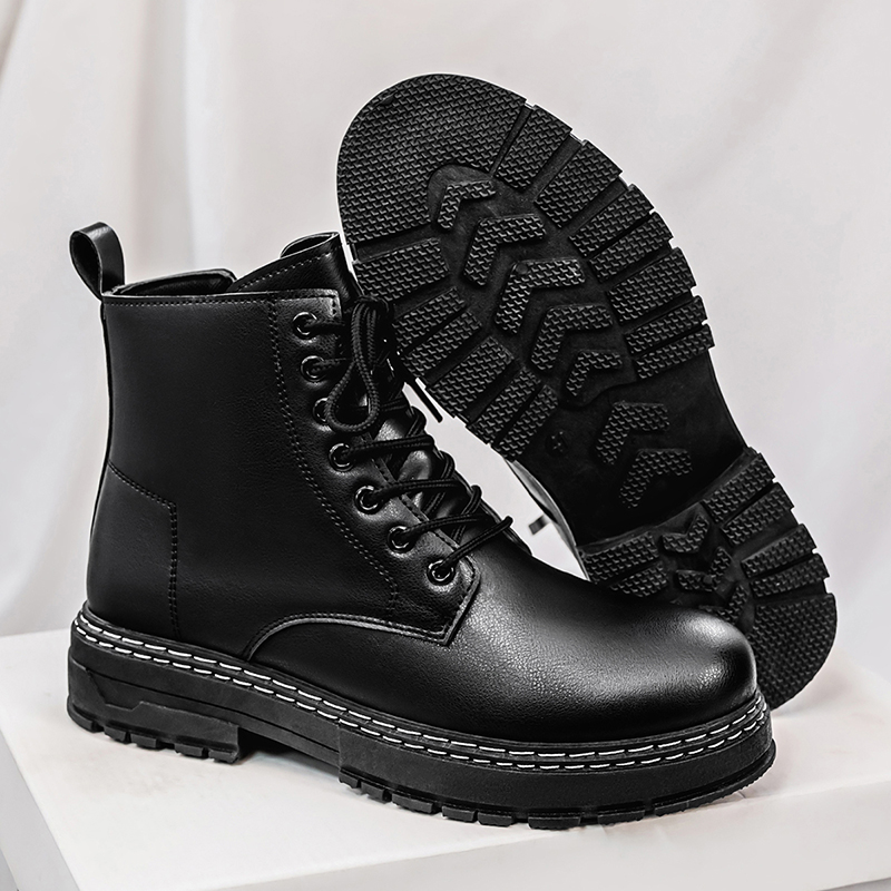 Men's 4-Season Black Patent Le - Men'S Shoes For Work のレビューと価格