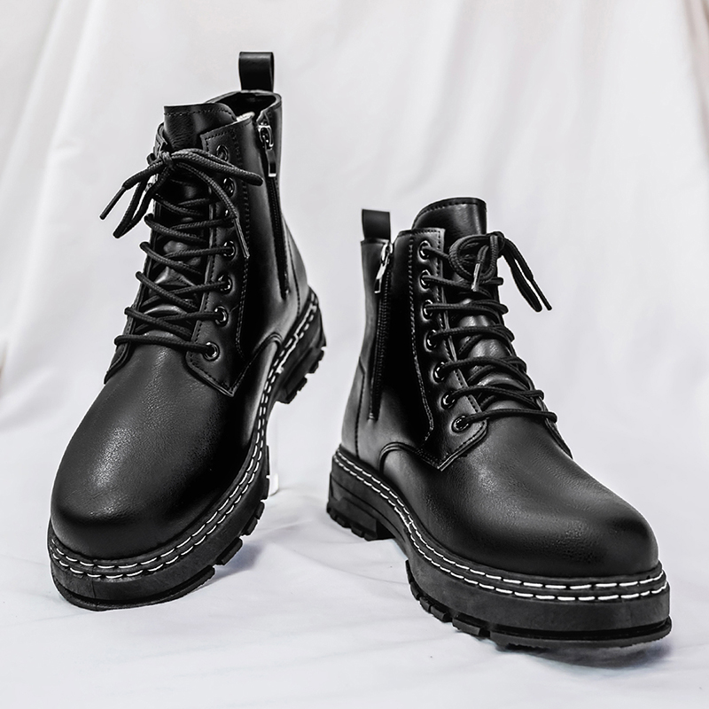 Men's 4-Season Black Patent Le - Men'S Shoes For Work のレビューと価格