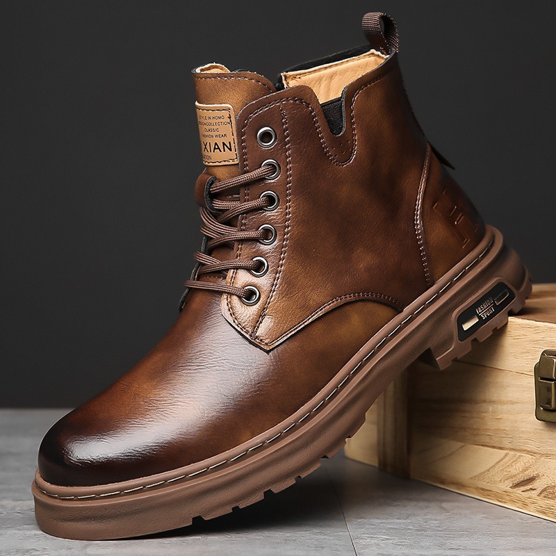 2025 new autumn and winter men - Men Shoes Yellow のレビューと価格