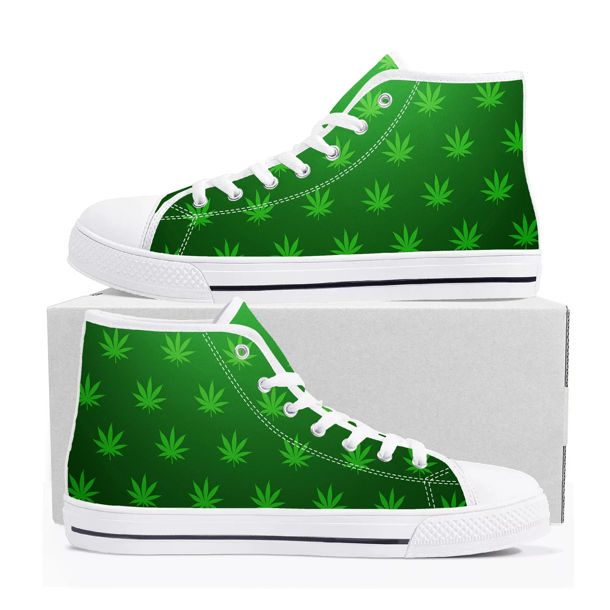 Leaf Weed Rasta Marijuana Red  - Men Shoes Red のレビューと価格