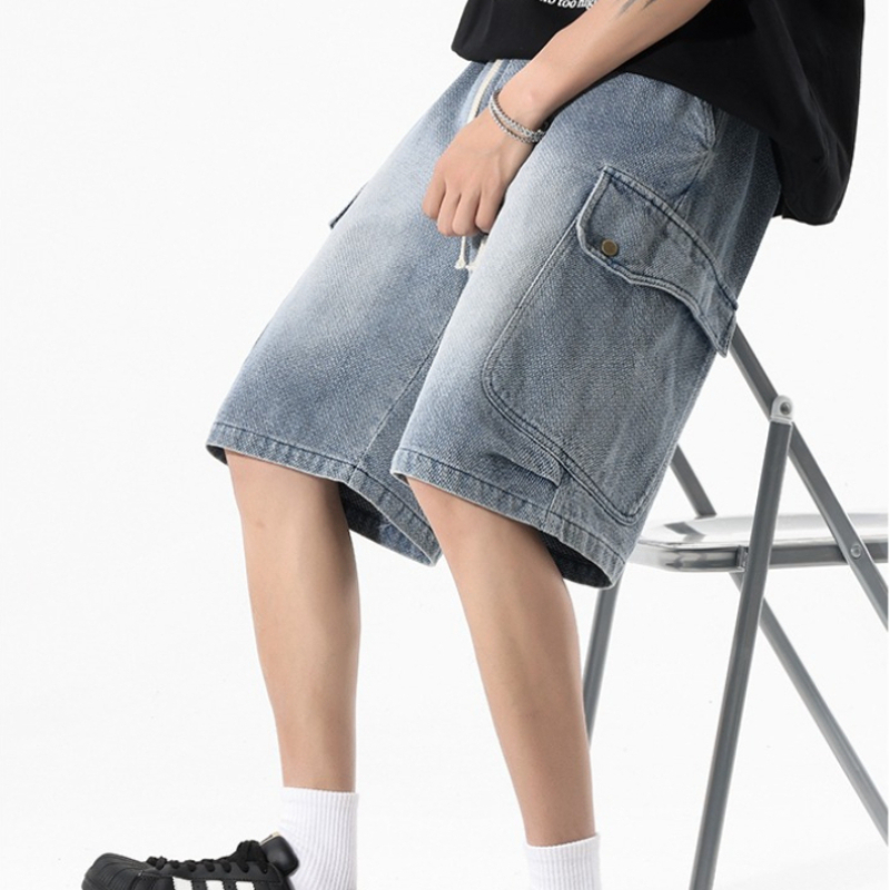 Retro Denim Shorts for Men Loo - Men'S Shoes For Jeans のレビューと価格