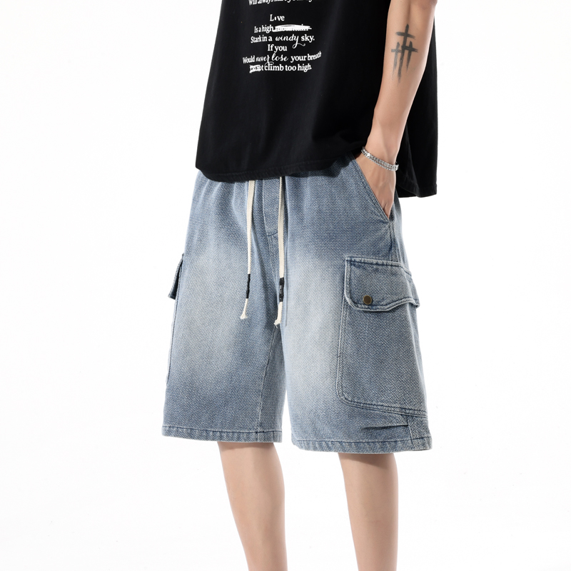 Retro Denim Shorts for Men Loo - Men'S Shoes For Jeans のレビューと価格