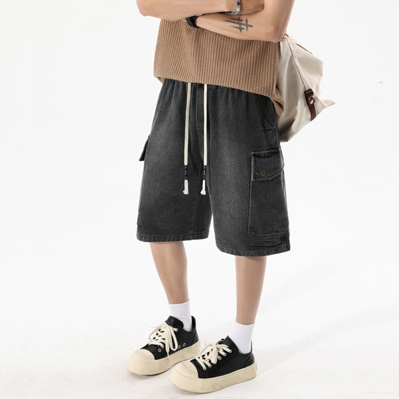 Retro Denim Shorts for Men Loo - Men'S Shoes For Jeans のレビューと価格
