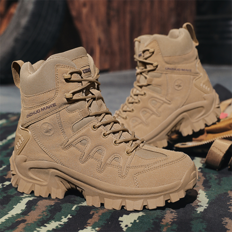 New Men Tactical Boots Comfort - Men'S Shoes For Work のレビューと価格