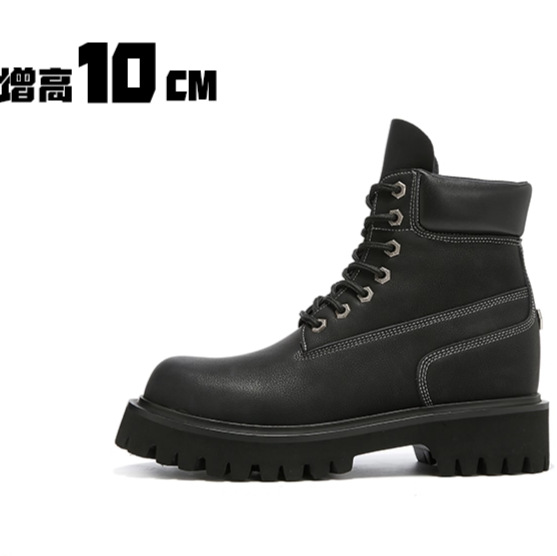 Short boots cowhide men's wint - Men Shoes Yellow のレビューと価格