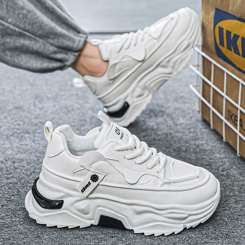 Black Platforme Tennis Man Spo - Men'S Shoes For Tennis のレビューと価格