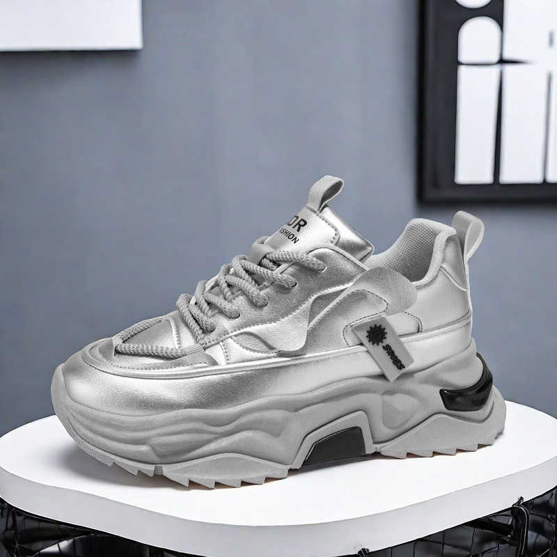 Black Platforme Tennis Man Spo - Men'S Shoes For Tennis のレビューと価格