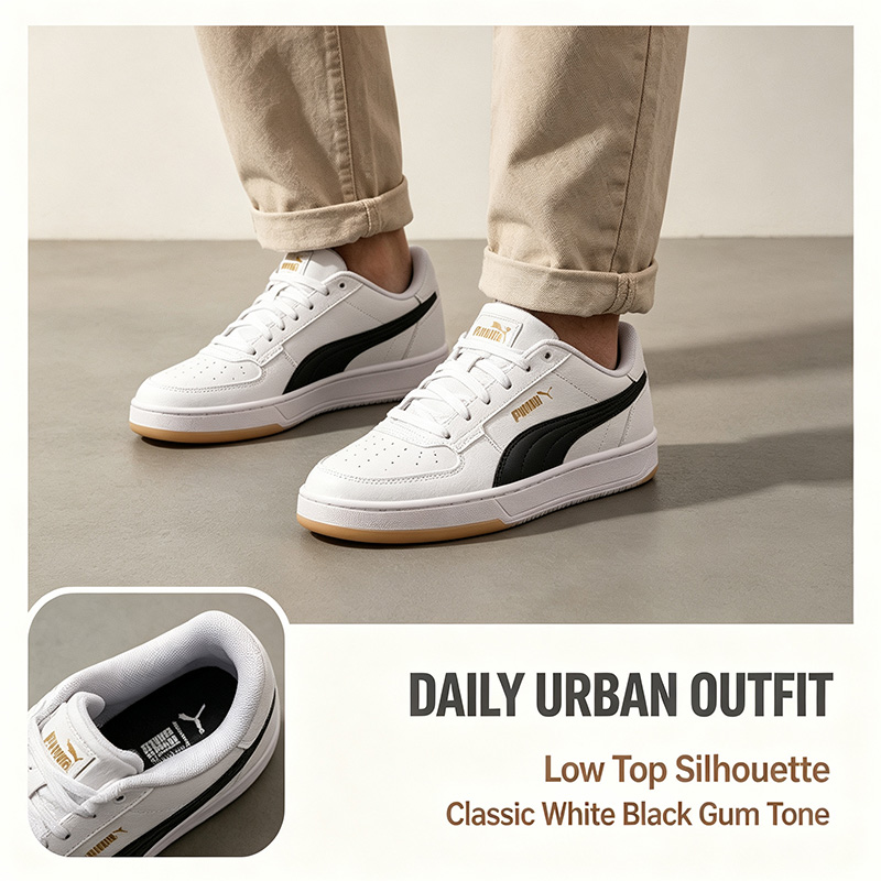 PUMA Men White Black Low Top S - Men Shoes Puma のレビューと価格