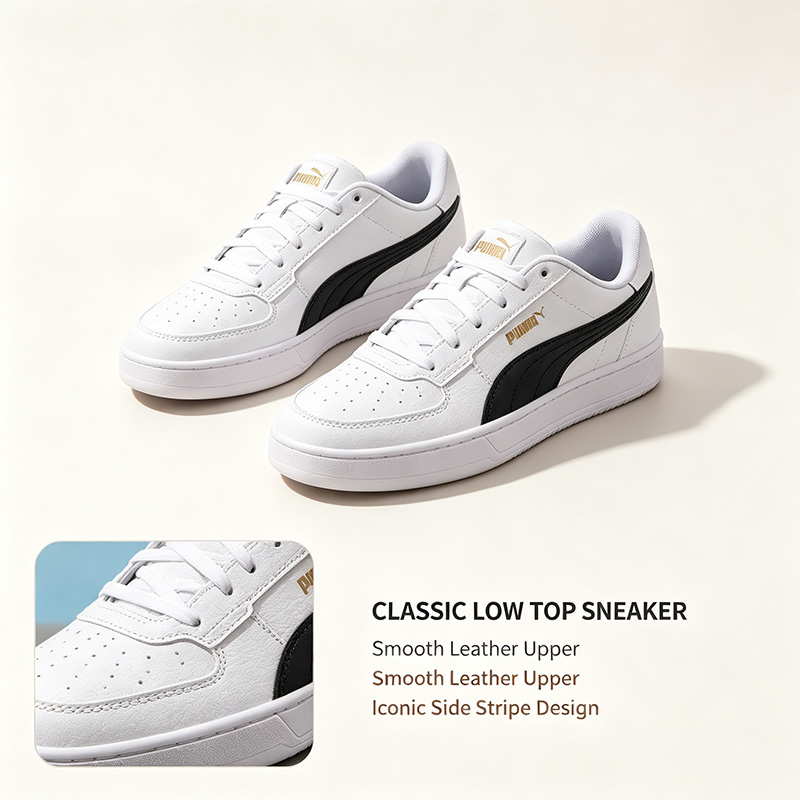 PUMA Men White Black Low Top S - Men Shoes Puma のレビューと価格