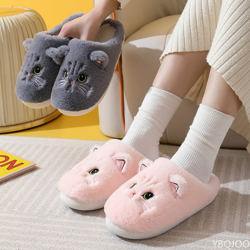 New Autumn Winter Cotton Slipp - Men'S Shoes To Women'S のレビューと価格