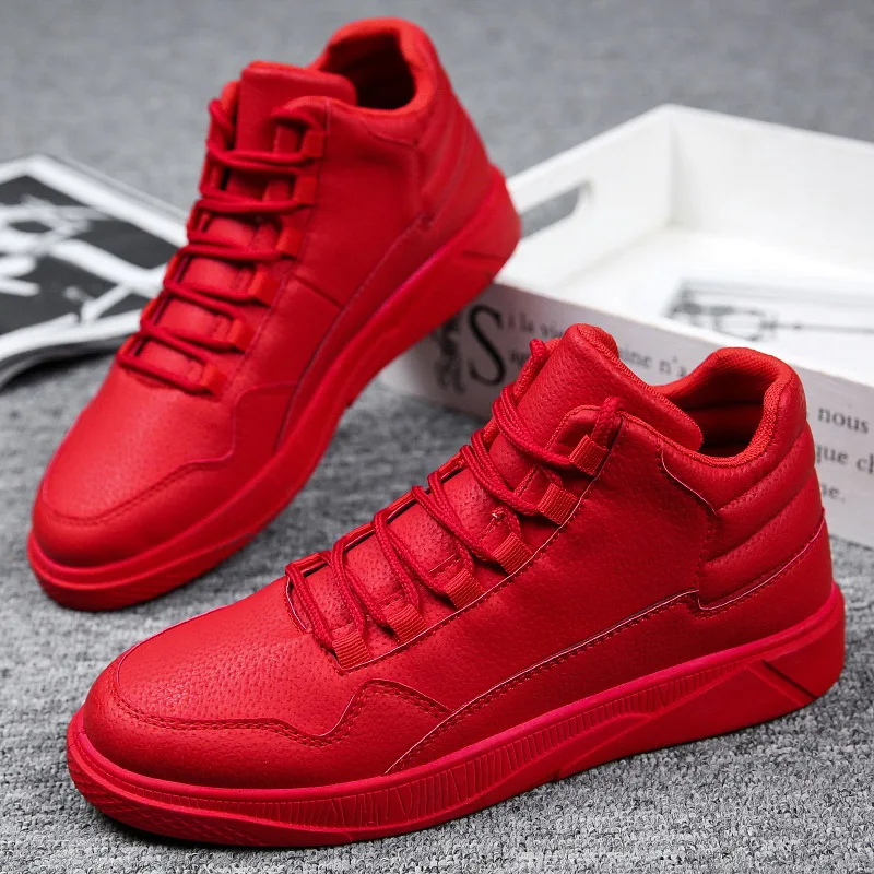 Keep Warm Men's Red High-Top L - Men'S Shoes Grip のレビューと価格