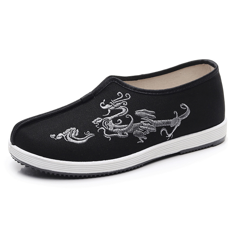 Beijing Style Men's Cotton Fab - Men'S Shoes With Toes のレビューと価格