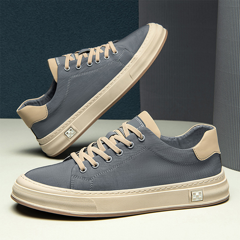 Versatile Lace-Up Men's Sneake - Men'S Shoes With Toes のレビューと価格