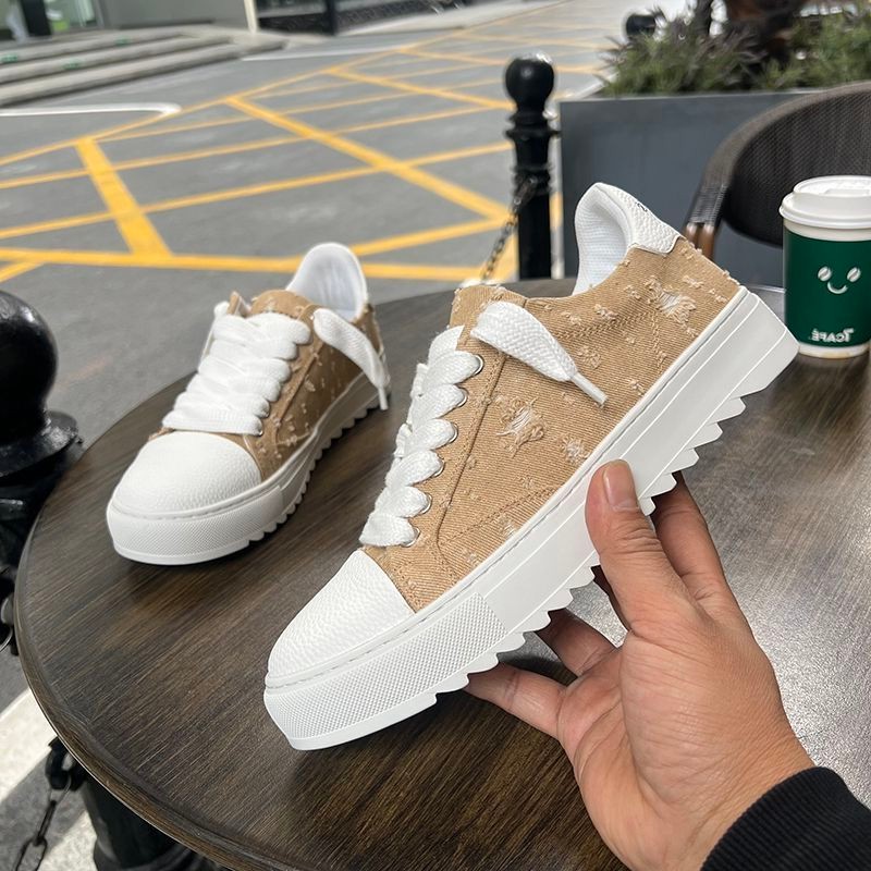 Low Top Fashion Trend Versatil - Men'S Shoes With Height Increase のレビューと価格
