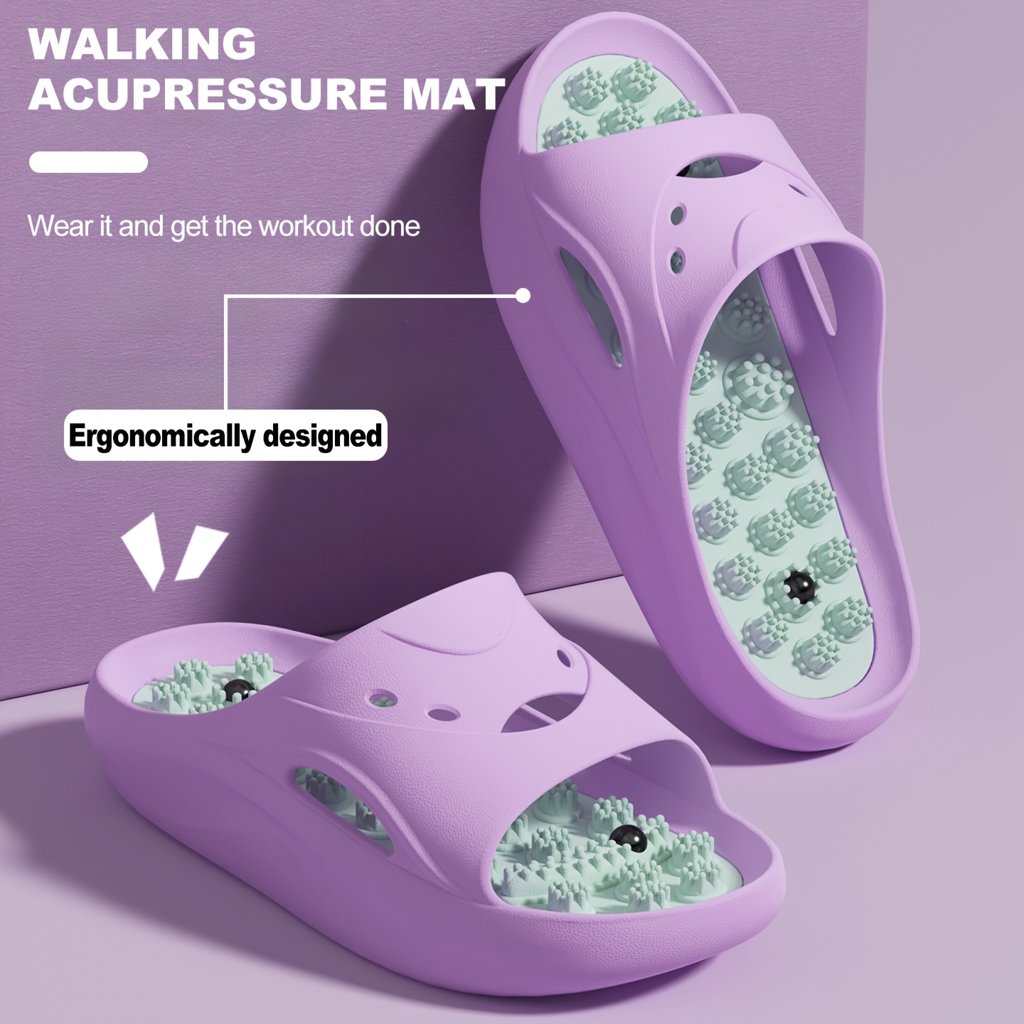 Women Men EVA Massage Slippers - Men'S Shoes To Women'S のレビューと価格