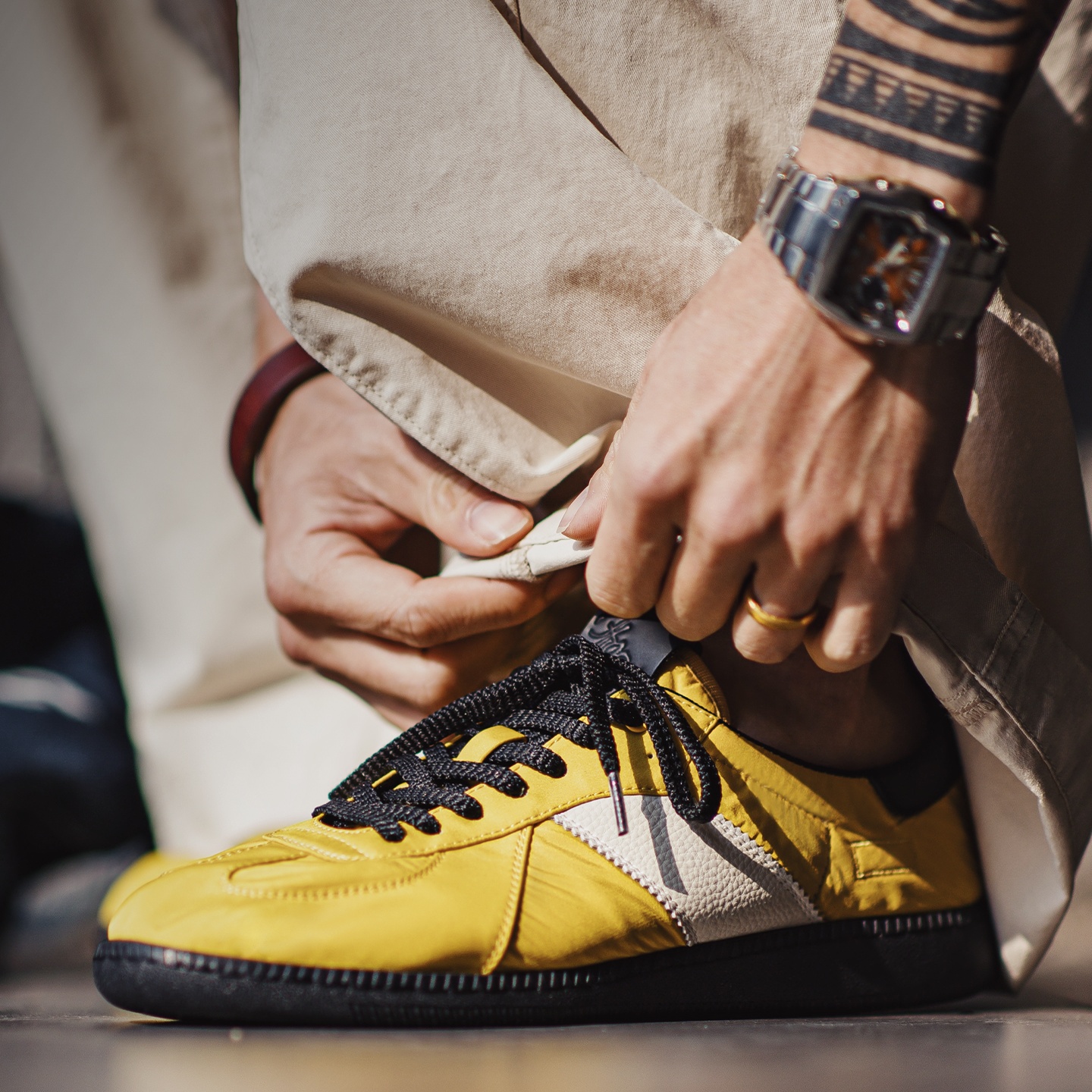 Maden Unisex Vintage Yellow Sn - Men Shoes Yellow のレビューと価格