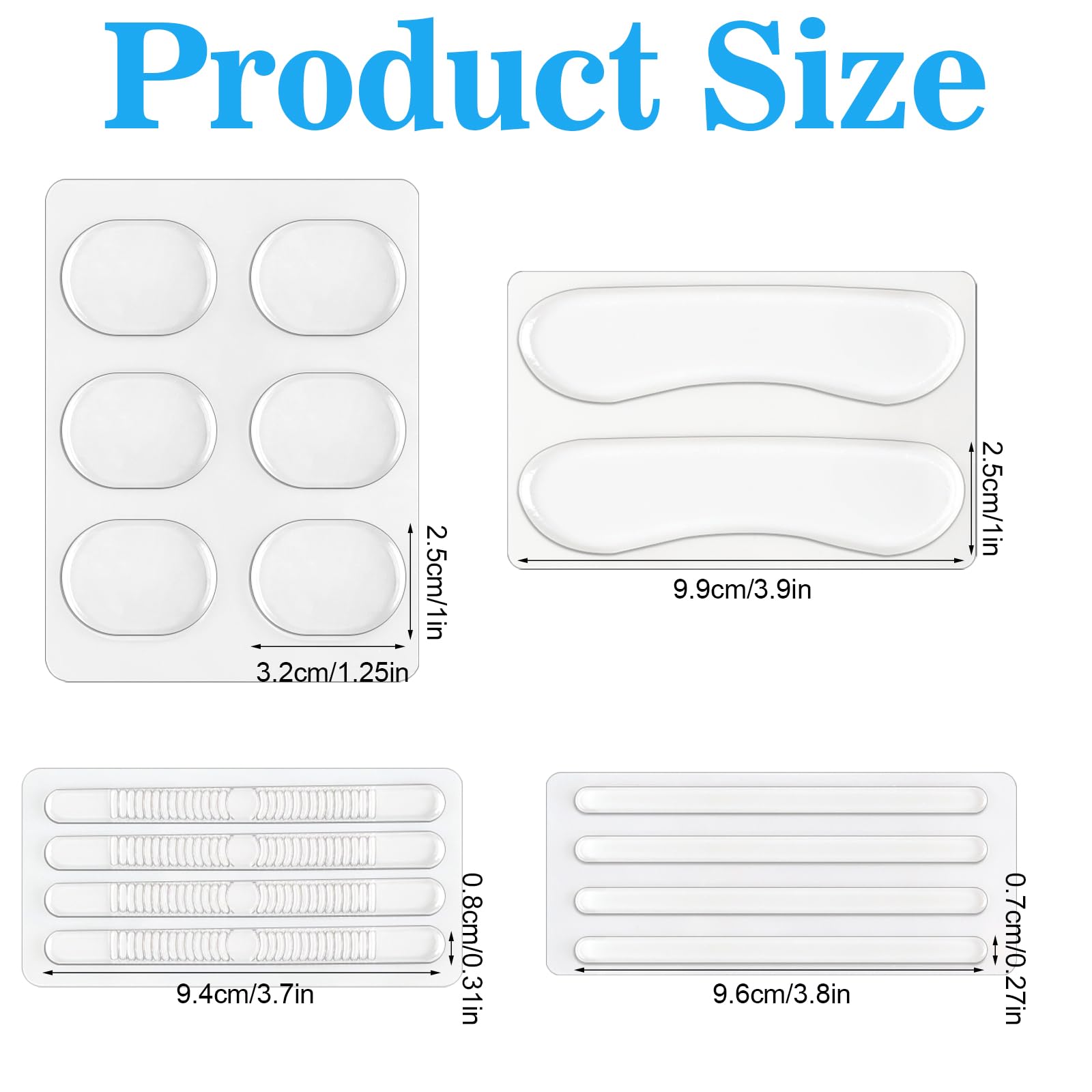 34Pcs Silicone Shoe Heel Grips - Men'S Shoes Grip のレビューと価格