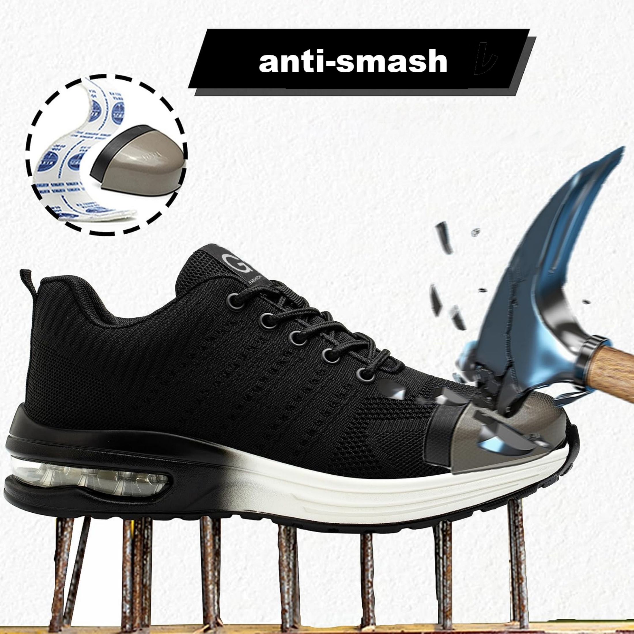 Indestructible Safety Shoes Fo - Men'S Shoes For Work のレビューと価格