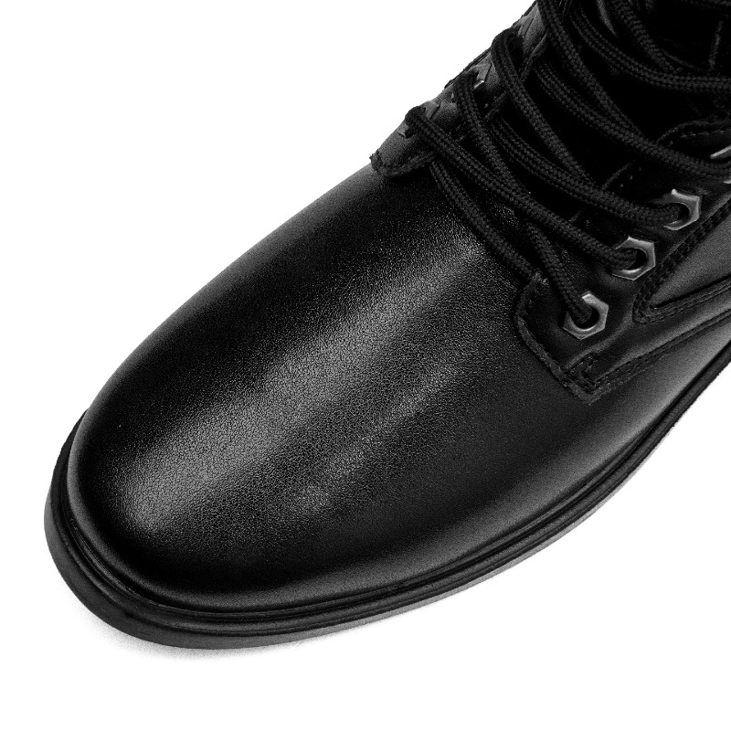 High-top Leather Boots Outdoor - Men'S Shoes For Work のレビューと価格