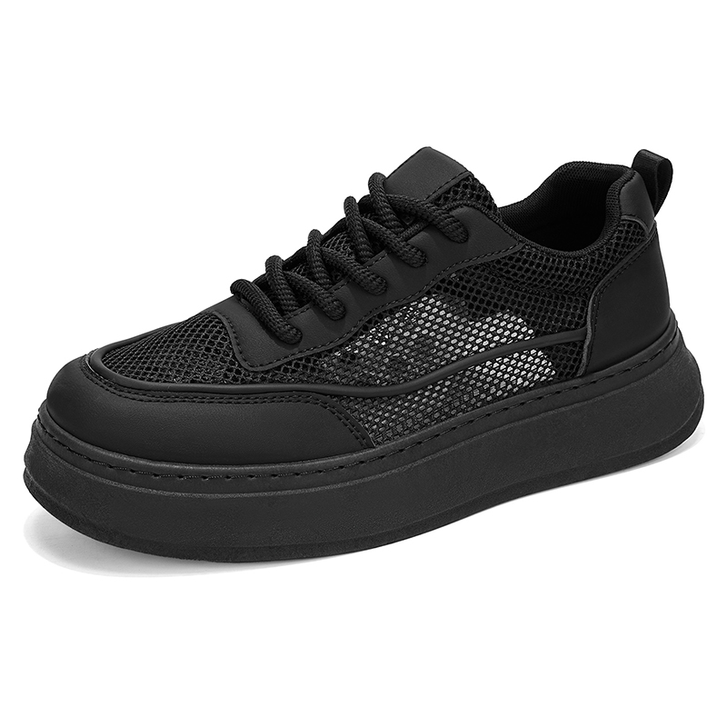 Men's Breathable Mesh Platform - Men Shoes Eu To Us のレビューと価格