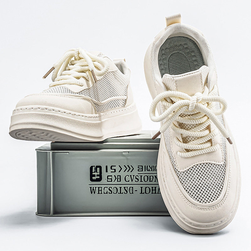 Men's Breathable Mesh Platform - Men Shoes Eu To Us のレビューと価格