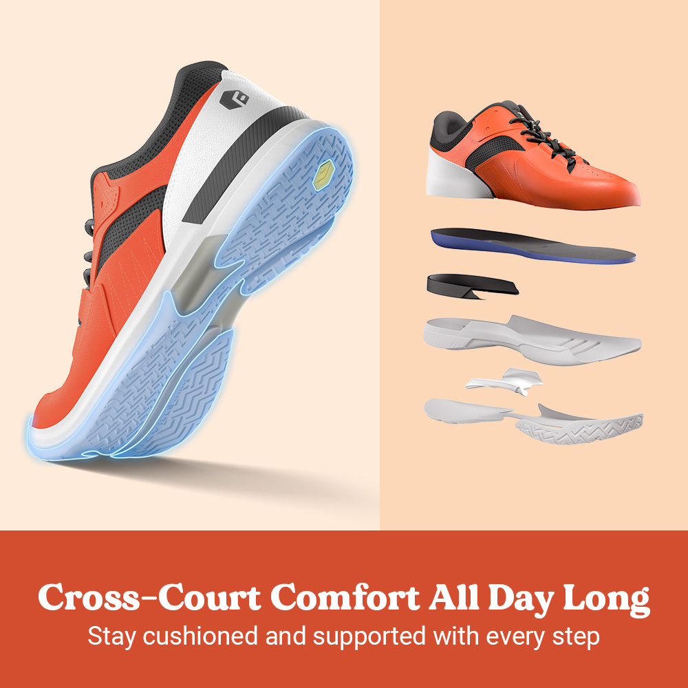 FitVille Men‘s Pickleball Shoe - Men'S Shoes Wide Width のレビューと価格