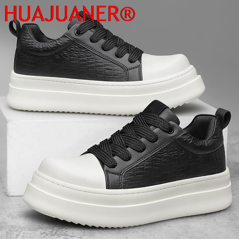 Men's Leather Elevator Shoes 7 - Men'S Shoes With Height Increase のレビューと価格