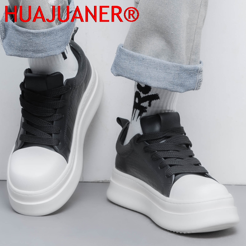 Men's Leather Elevator Shoes 7 - Men'S Shoes With Height Increase のレビューと価格