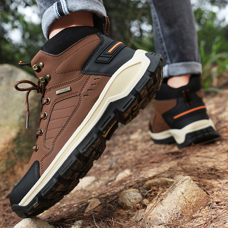 New Autumn Men's Boots Fashion - Men'S Shoes For Work のレビューと価格