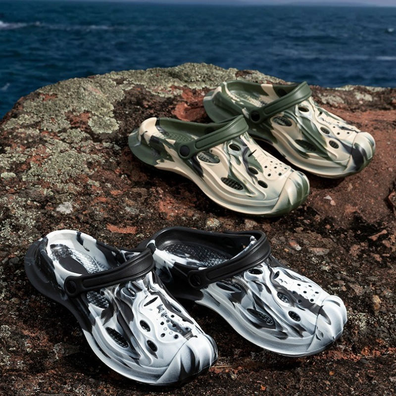 Men Camouflage EVA Breathable  - Men Shoes On Cloud のレビューと価格