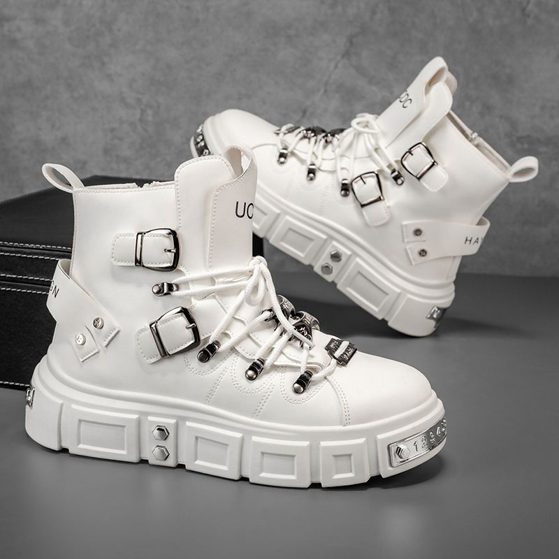 Original Brand Boots for Man P - Men Shoes Red のレビューと価格