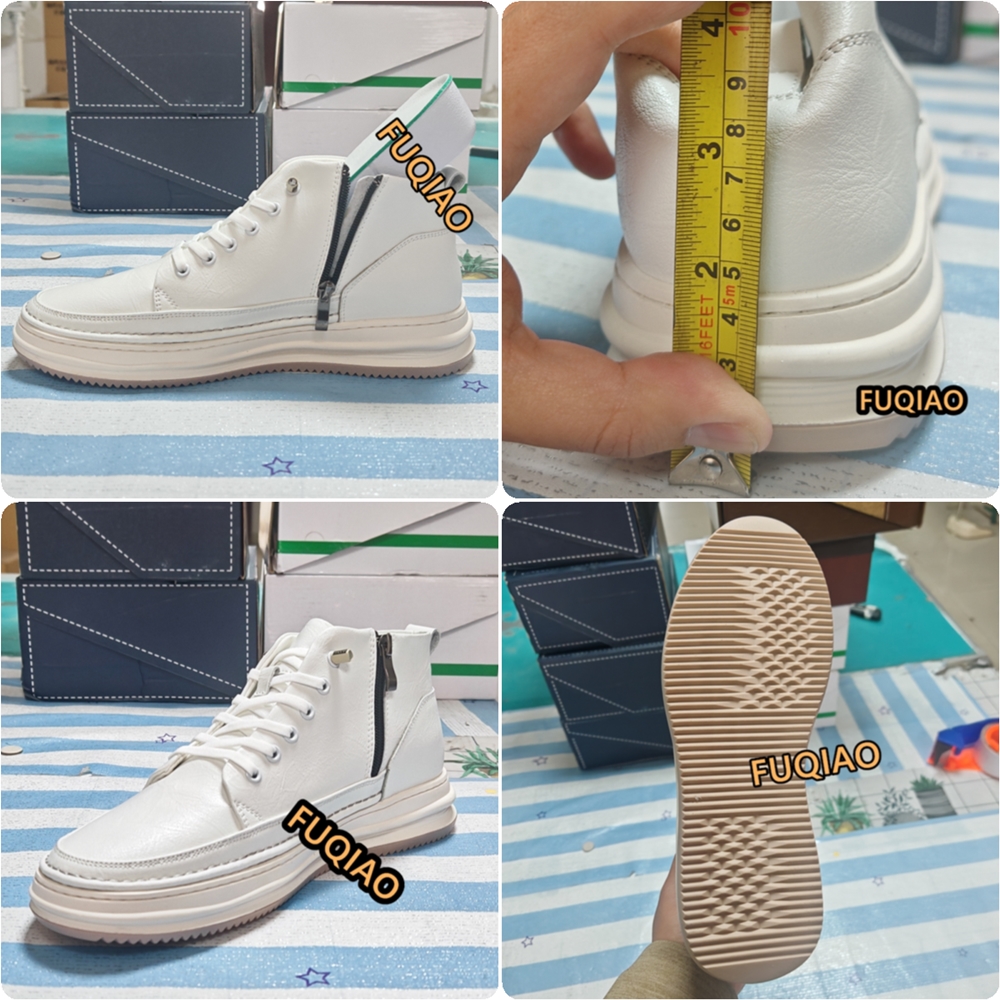 High-top Men Inner Heightening - Men'S Shoes With Height Increase のレビューと価格