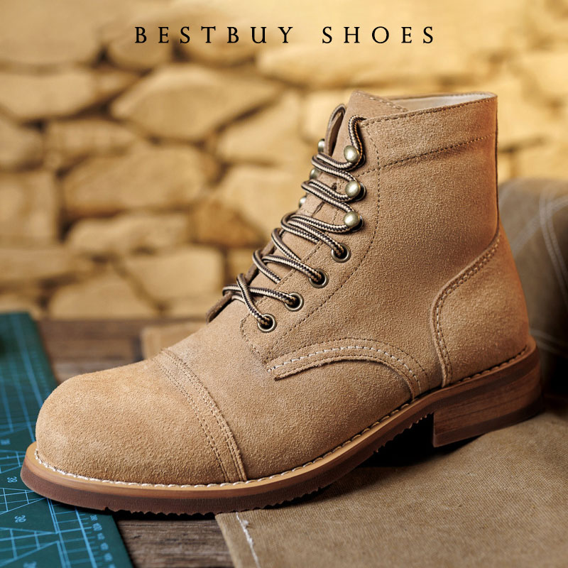 Vintage Tooling Male Motorcycl - Men Shoes Red のレビューと価格