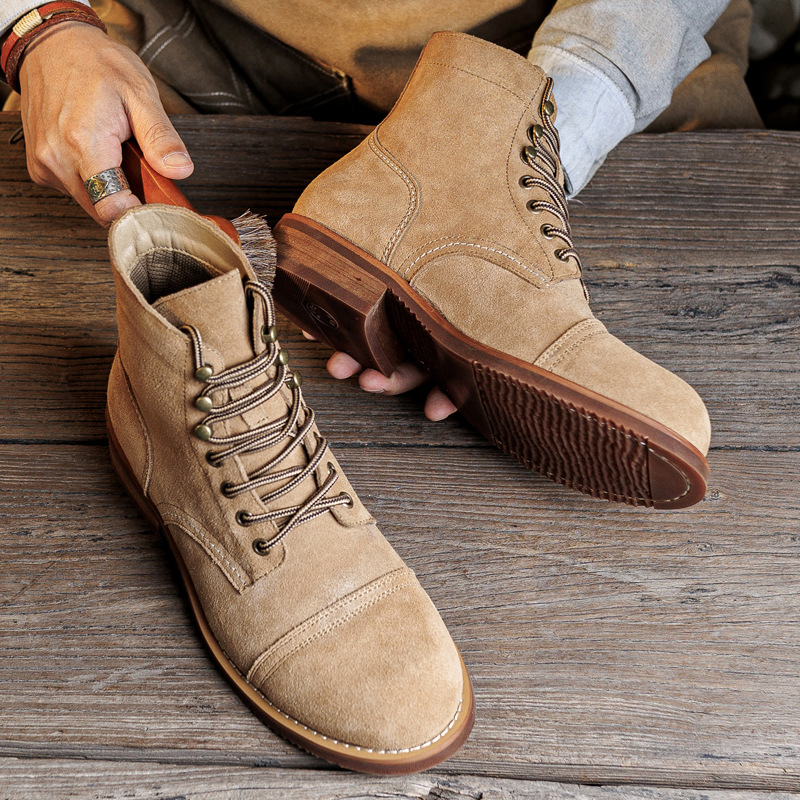 Vintage Tooling Male Motorcycl - Men Shoes Red のレビューと価格