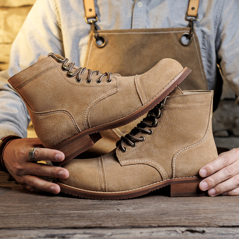 Vintage Tooling Male Motorcycl - Men Shoes Red のレビューと価格