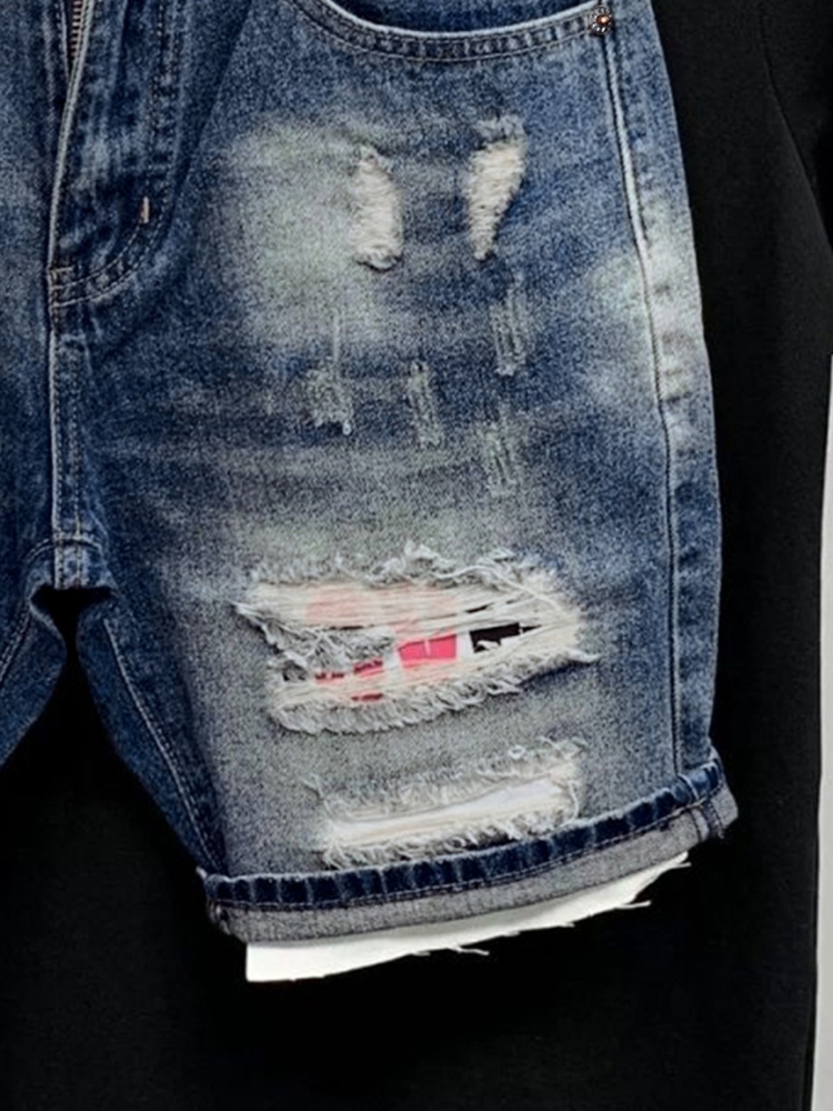 2026 Summer Ripped Straight Me - Men'S Shoes For Jeans のレビューと価格