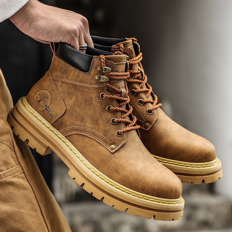 Fashion Men Boots Spring Comfo - Men'S Shoes For Work のレビューと価格