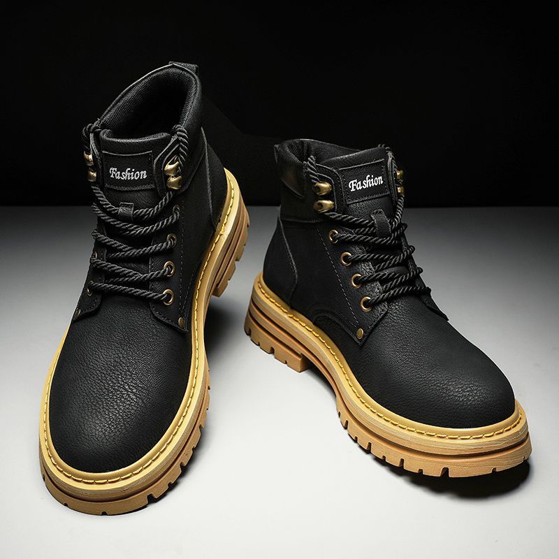Fashion Men Boots Spring Comfo - Men'S Shoes For Work のレビューと価格