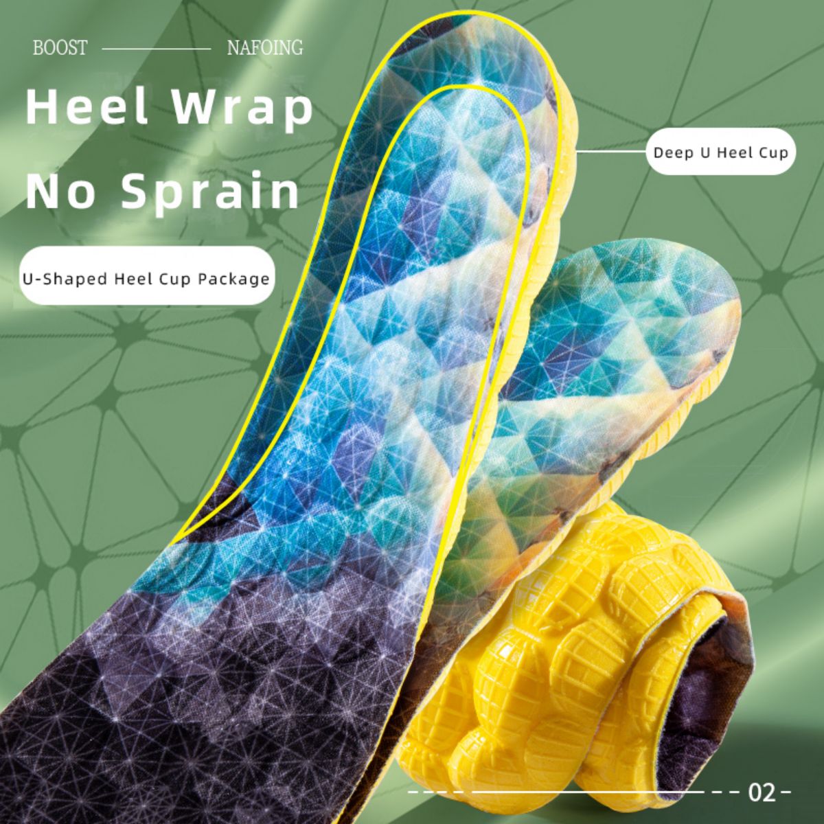 1Pair 4D Cloud Technologyt Hig - Men Shoes Yellow のレビューと価格