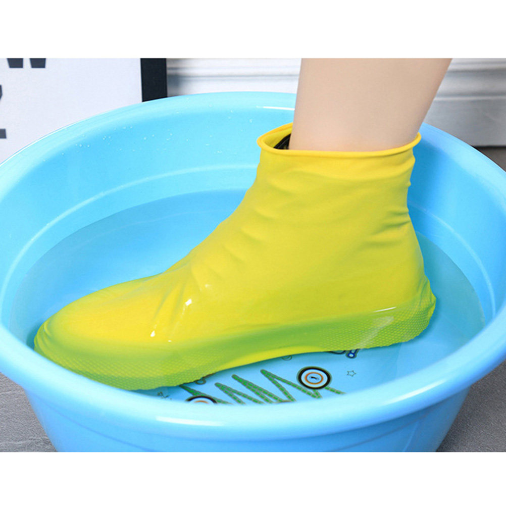 Waterproof Disposable Latex Sh - Men Shoes Yellow のレビューと価格