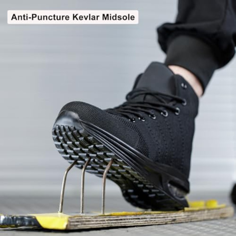 Steel Toe Work Boots for Men o - Men'S Shoes For Tennis のレビューと価格
