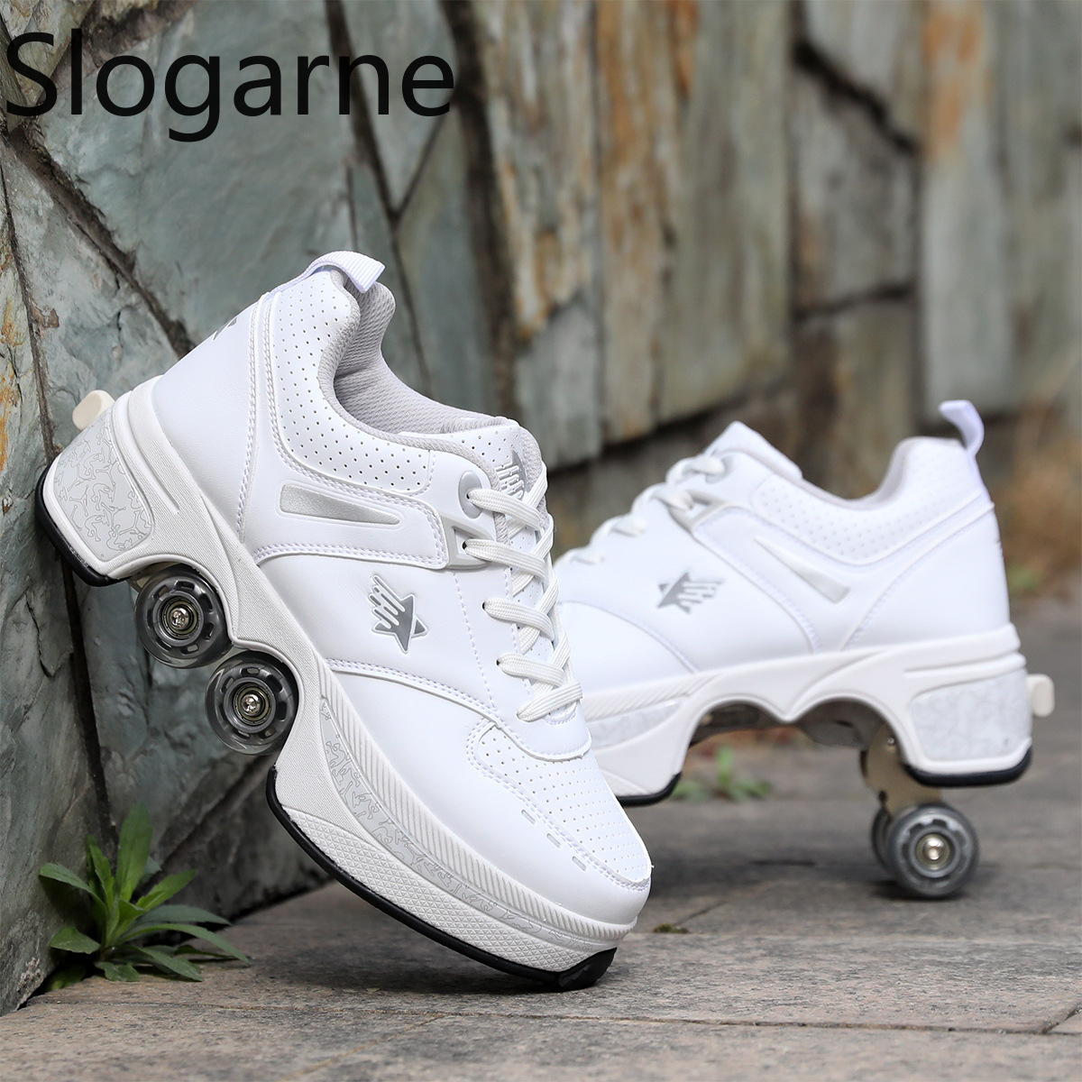 Women 4 Wheels Deformation Rol - Men'S Shoes To Women'S のレビューと価格