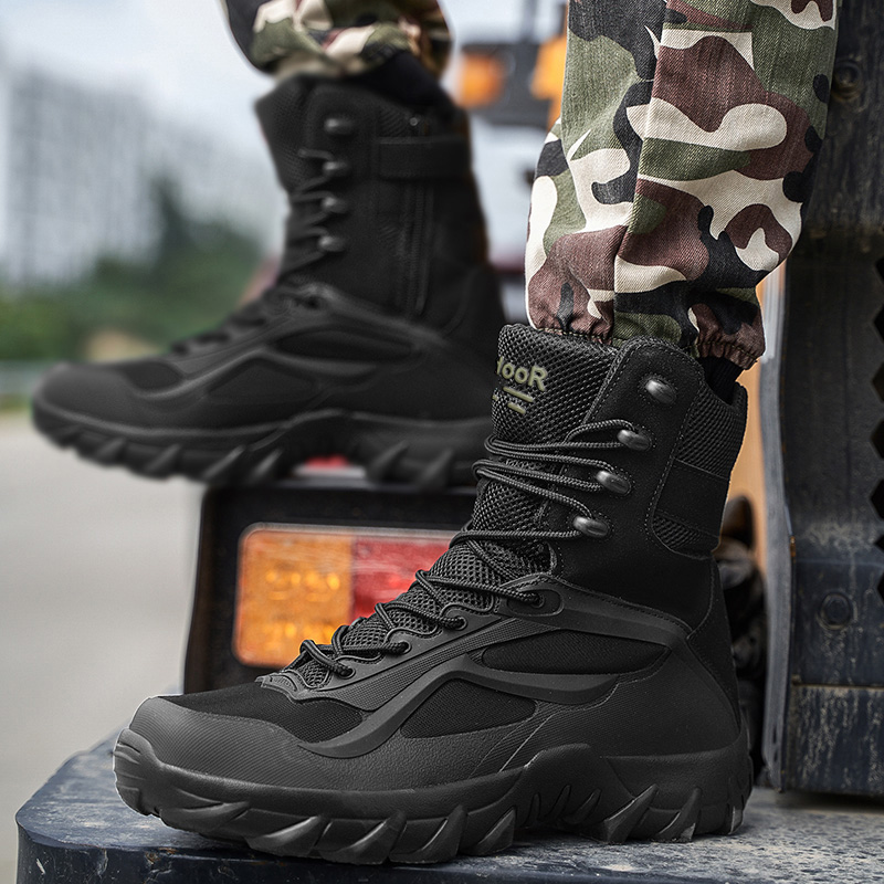 Men Shoes Tactical Boots Speci - Men'S Shoes For Work のレビューと価格