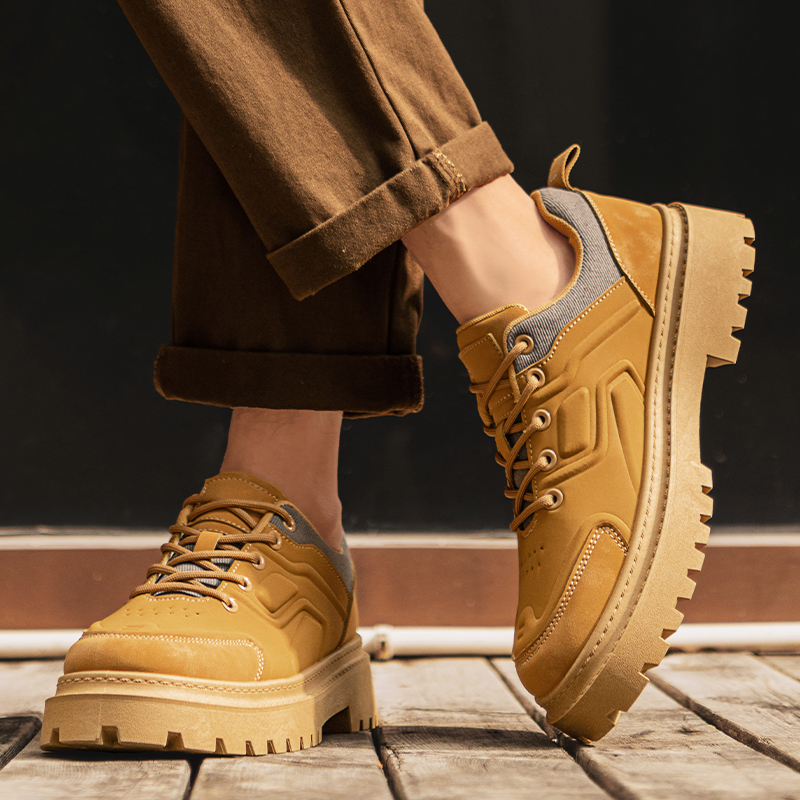 2025 Men's Autumn New Fashion  - Men Shoes Yellow のレビューと価格