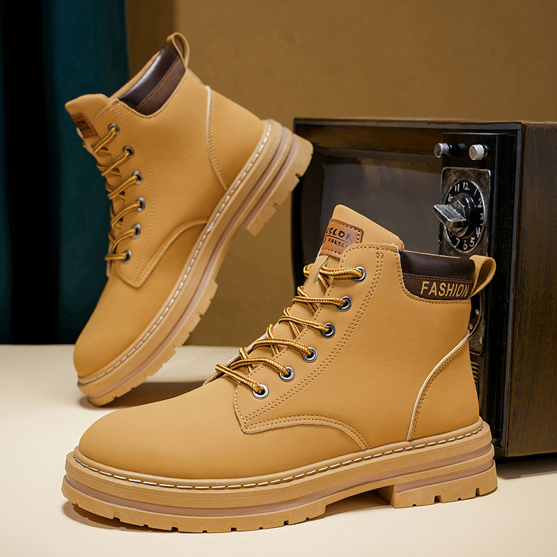 2025 Men's New Classic Mid-Cut - Men'S Shoes For Work のレビューと価格