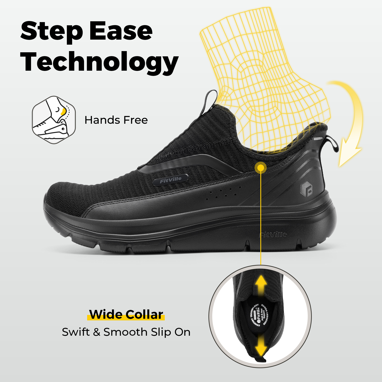 Fitville Wide Men's Shoes Fitn - Men'S Shoes Wide Width のレビューと価格